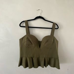 NEVER WORN. Cropped Nicholas Top. US 8